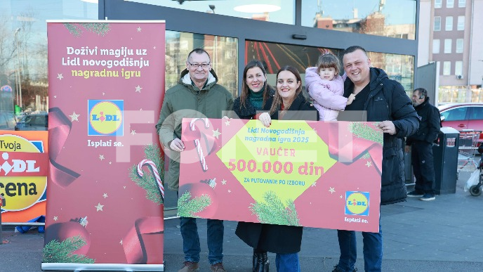 Uručene nagrade za putovanja